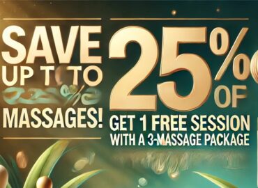 Зимовий подарунок – Економія до 25% на масажах!