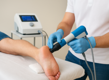 Лечение пяточной шпоры ударно-волновой терапией: как избавиться от боли без операции