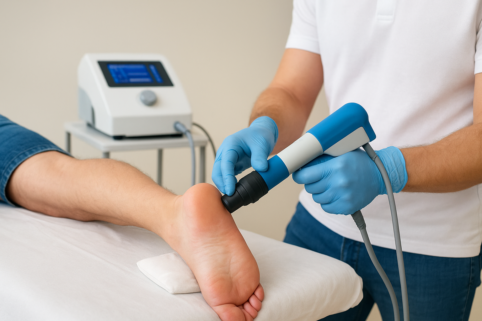 Лікування п’яткової шпори ударно-хвильовою терапією: як позбутися болю без операції