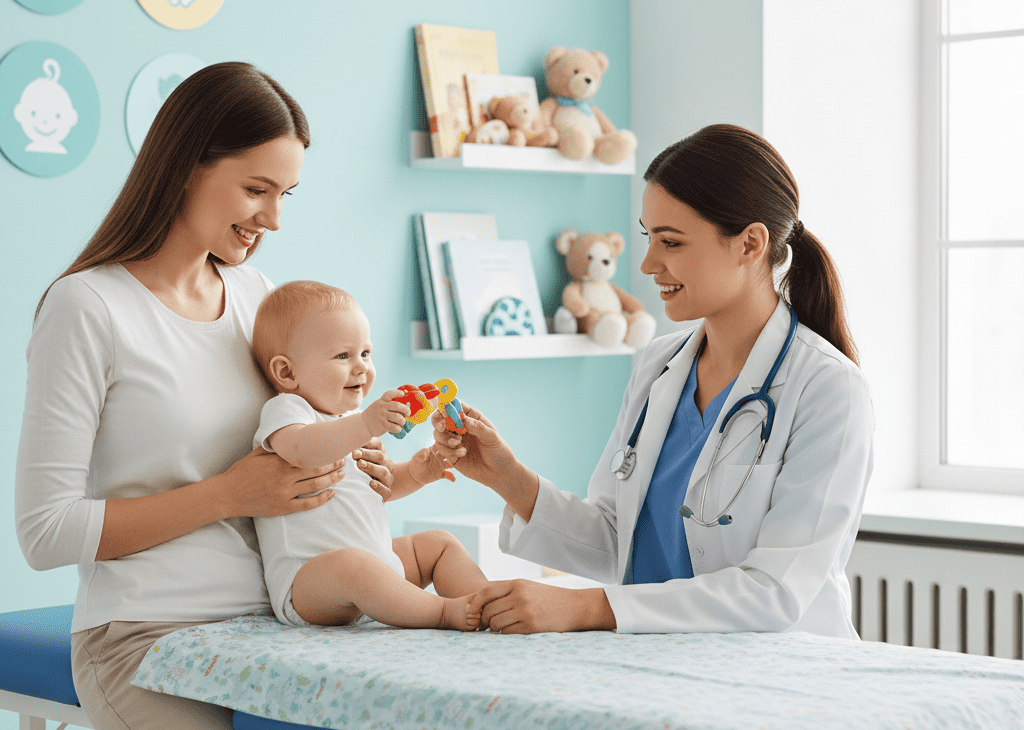 Планові огляди дитини до року - повний графік візитів та що перевіряє лікар