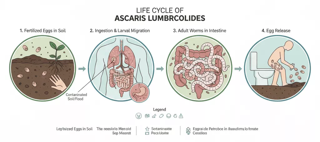 Життєвий цикл паразита: від яйця до дорослої особини