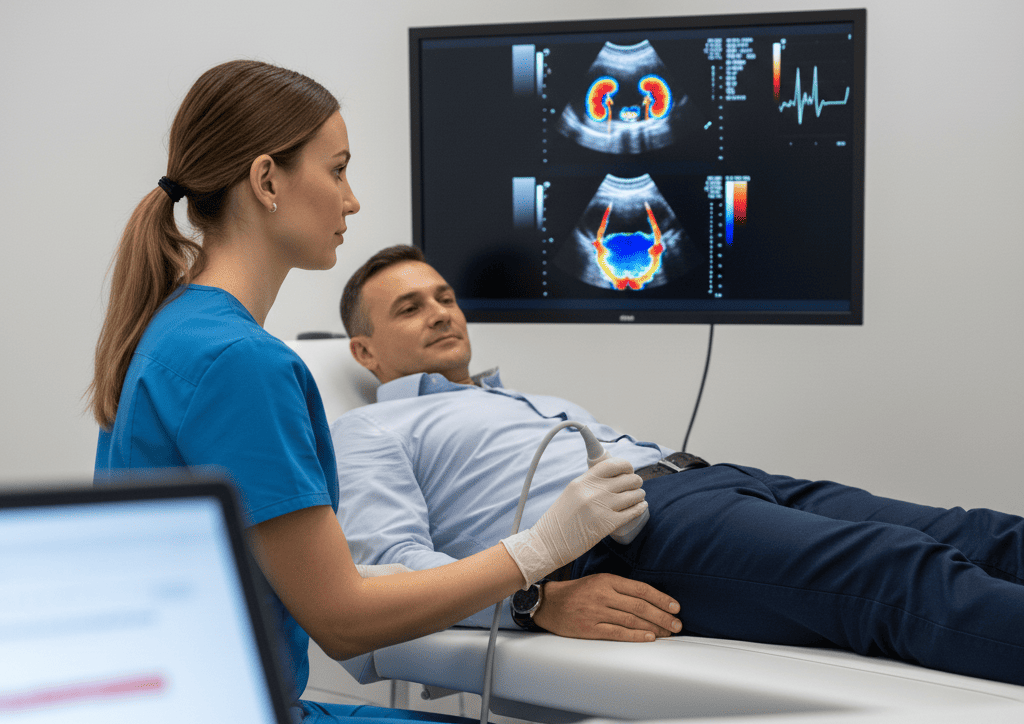 УЗД нирок та сечового міхура: підготовка та діагностичні можливості