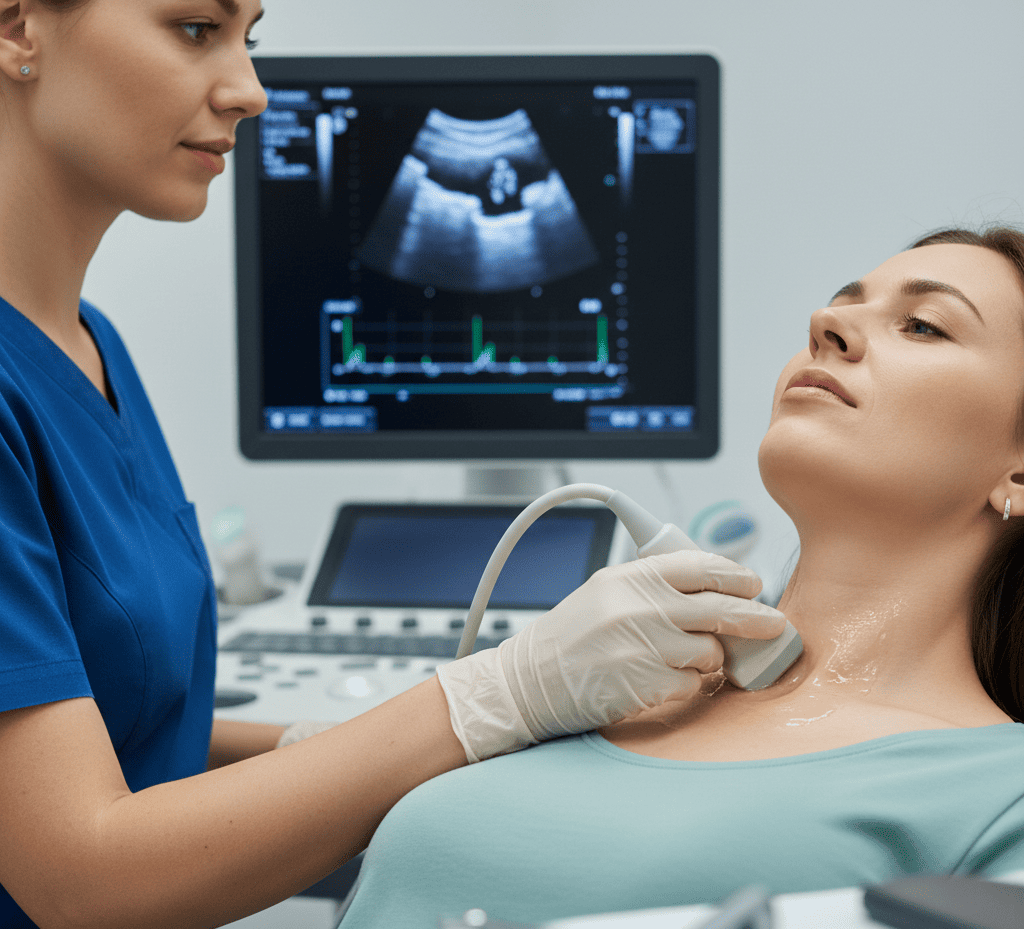 УЗД щитоподібної залози — симптоми, які вказують на необхідність перевірки